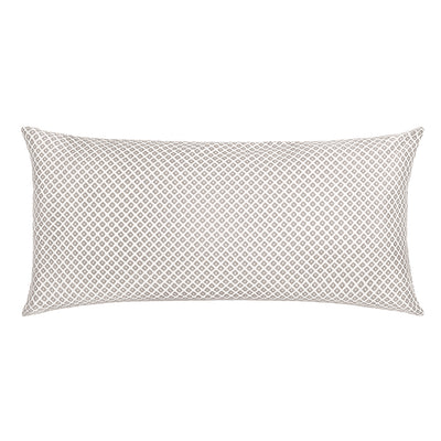 Taupe Diamonds Throw Pillow