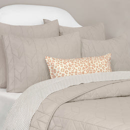 The Pink Leopard Print Throw Pillow