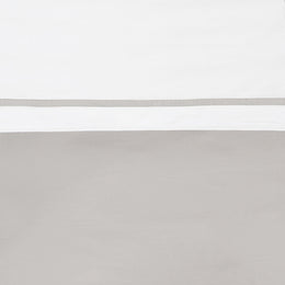 Dove Grey Hayes Nova Duvet Cover