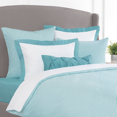 Turquoise euro sale pillow shams