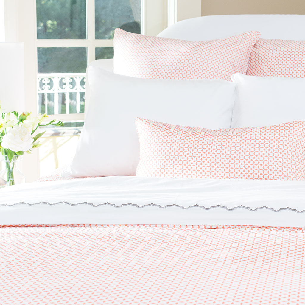 Bedroom inspiration and bedding decor | Coral Ellis Euro Sham Duvet Cover | Crane and Canopy