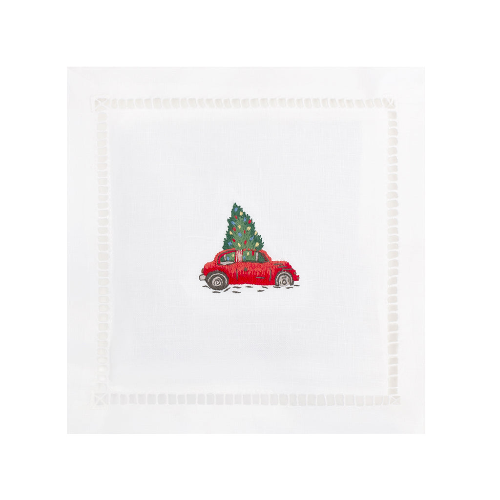 The Embroidered Hemstitched Lavender Sachet
