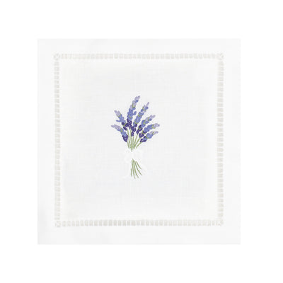 The Embroidered Hemstitched Lavender Sachet