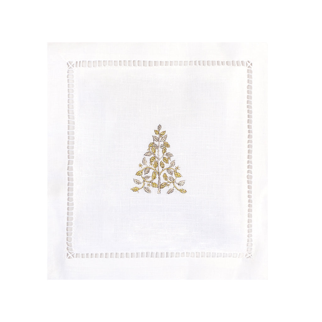 The Embroidered Hemstitched Lavender Sachet