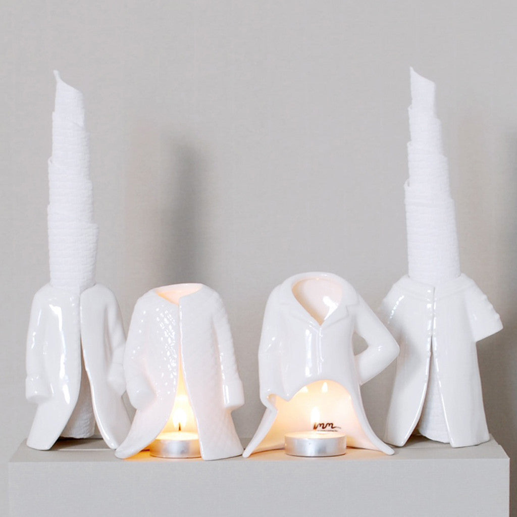 Bedroom inspiration and bedding decor | Emperor's New Clothes Napkin Rings | Crane and Canopy