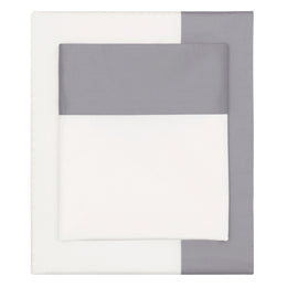 The English Grey Border Sheet Set