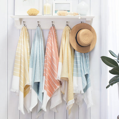 Colorful Hand Towels Bathroom, Coral Hand Towels Bathroom