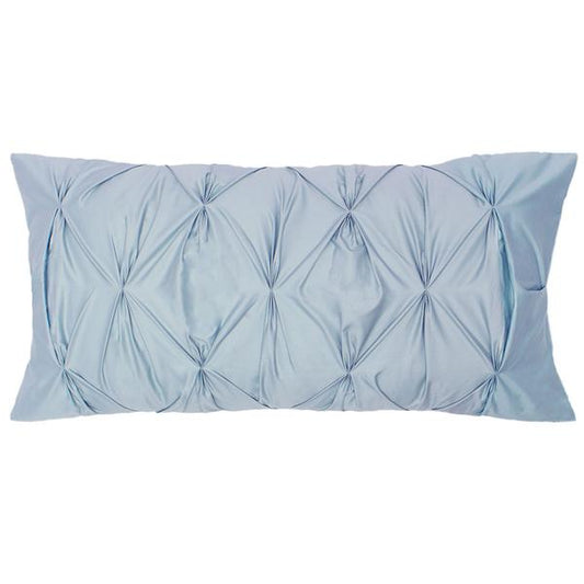 The French Blue Pintuck Throw Pillow