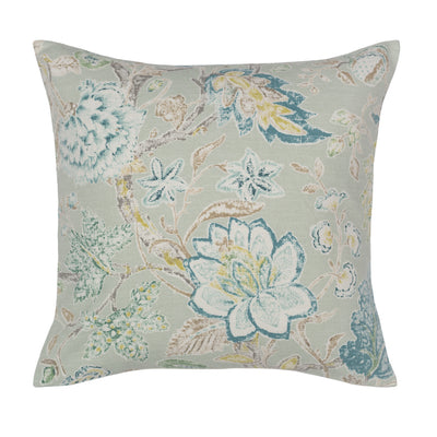The Green Summerdale Floral Square Throw Pillow
