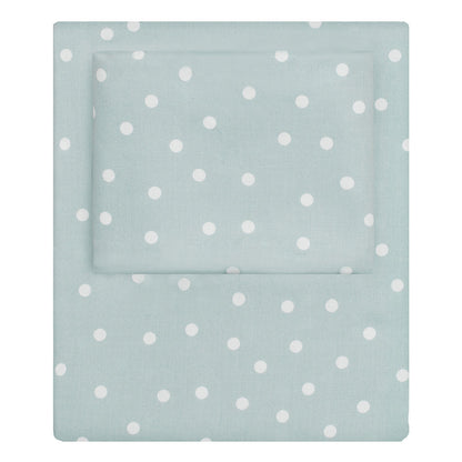 Porcelain Green Polka Dots Pillowcase Pair