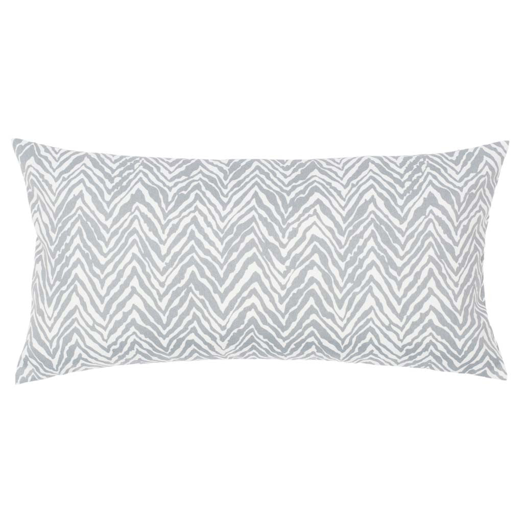 Bedroom inspiration and bedding decor | Grey Zebra Chevron Throw Pillow Duvet Cover | Crane and Canopy