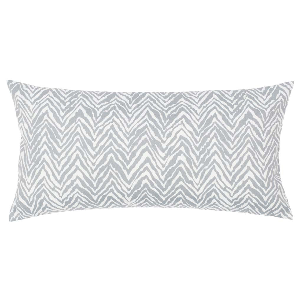 The Grey Zebra Chevron Throw Pillow Crane Canopy