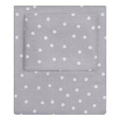 Gray polka dot sheets new arrivals