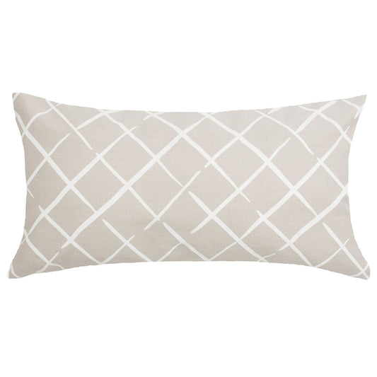 The Grey Diamonds Throw Pillow