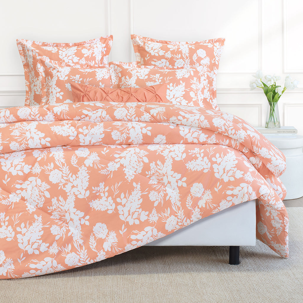Bedroom inspiration and bedding decor | Madison Guava Comforter Duvet Cover | Crane and Canopy