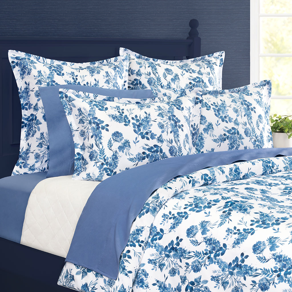 Bedroom inspiration and bedding decor | Harlow Indigo Duvet Cover Duvet Cover | Crane and Canopy