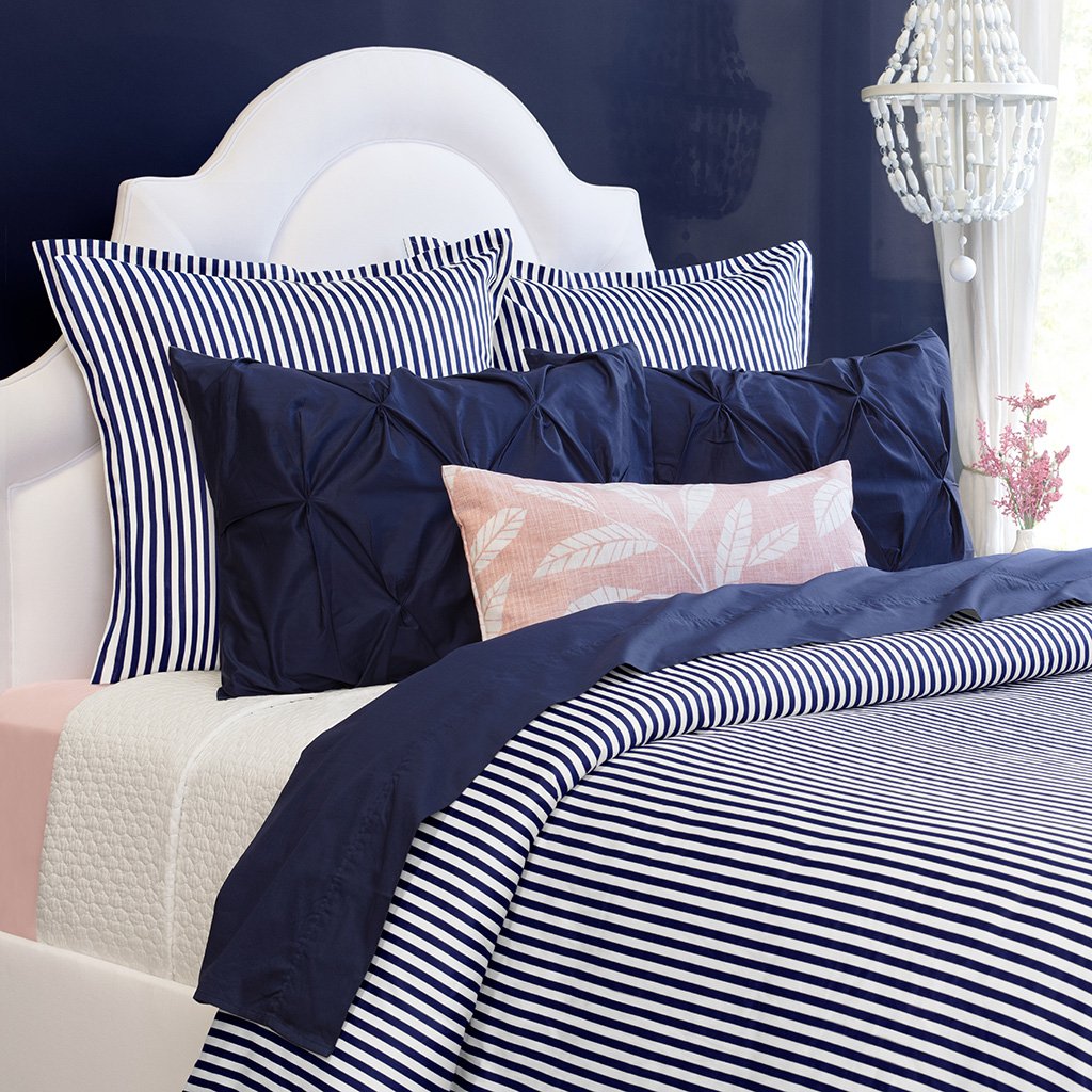 Navy Blue Larkin Duvet Cover