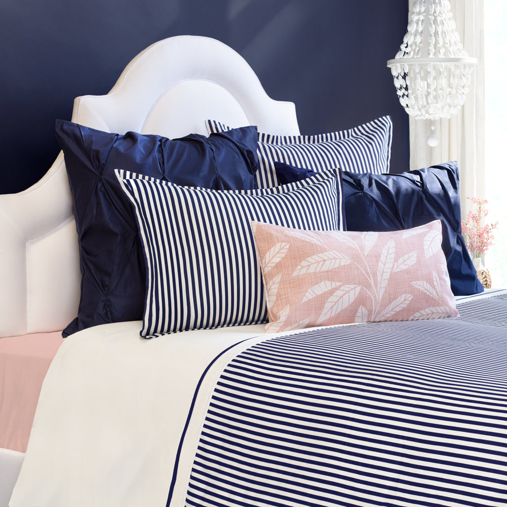 Navy Blue Larkin Duvet Cover