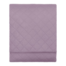 The Diamond Lilac Quilt & Sham
