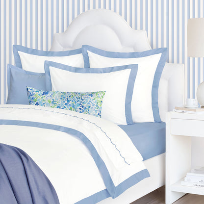 Cornflower Blue Linden Duvet Cover