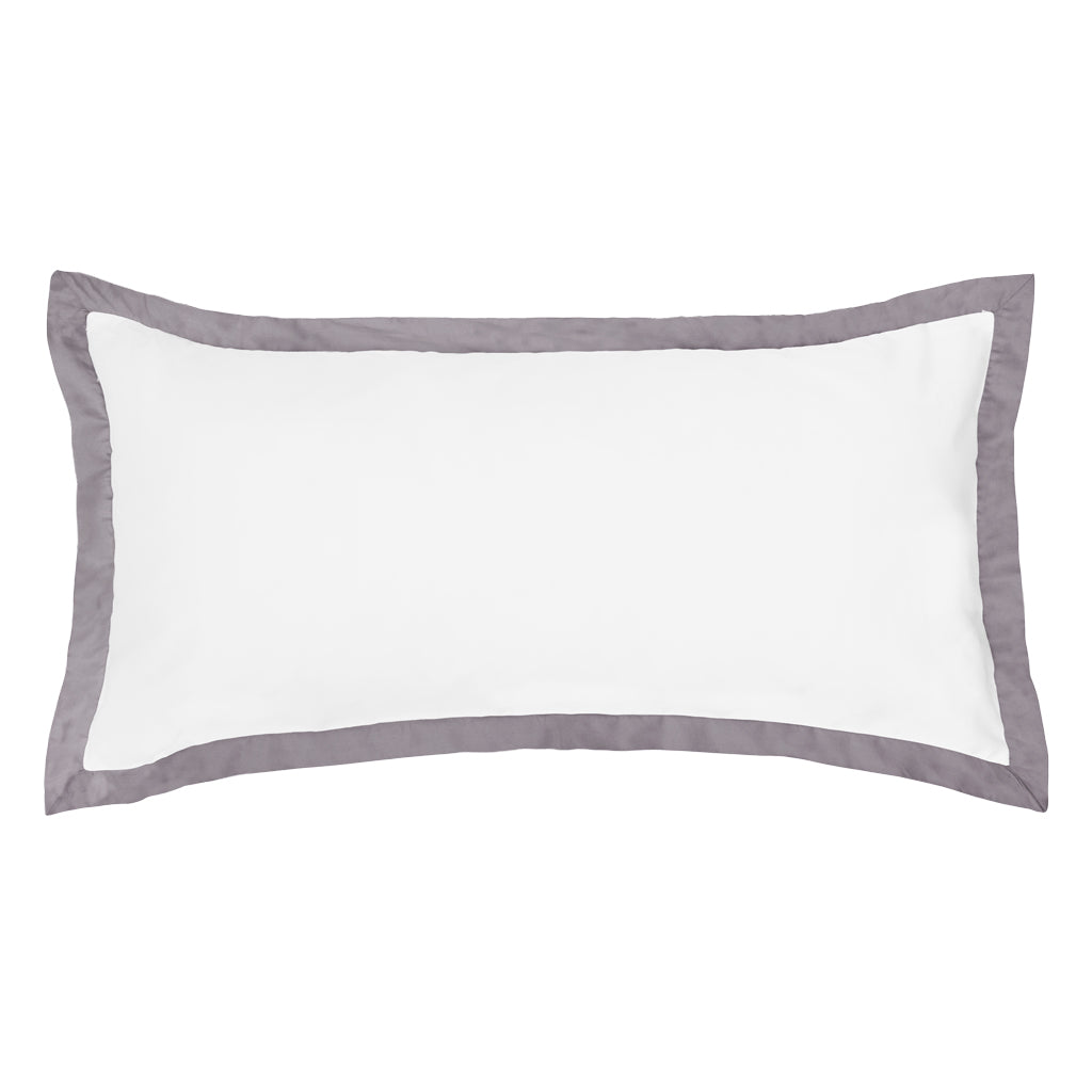 Bedroom inspiration and bedding decor | English Grey Linden Throw Pillow Duvet Cover | Crane and Canopy