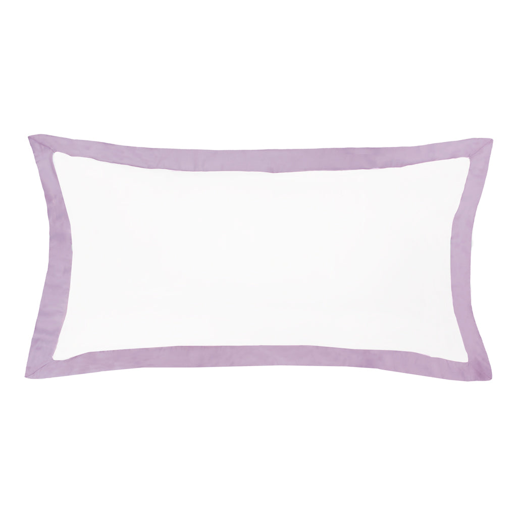 Bedroom inspiration and bedding decor | Linden Lilac Throw Pillow Duvet Cover | Crane and Canopy
