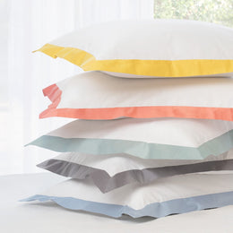 Yellow Linden Border Duvet Cover