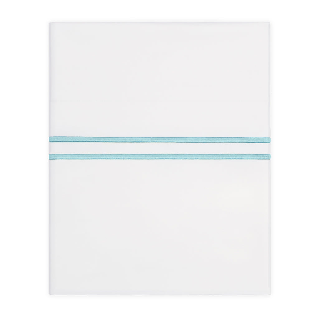 turquoise-lines-embroidered-pillowcase