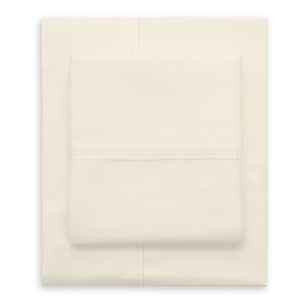 Bedroom inspiration and bedding decor | Cream 400 Thread Count Sheet Set (Fitted, Flat, & Pillow Cases)s | Crane and Canopy