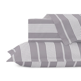 Grey Marina Duvet Cover