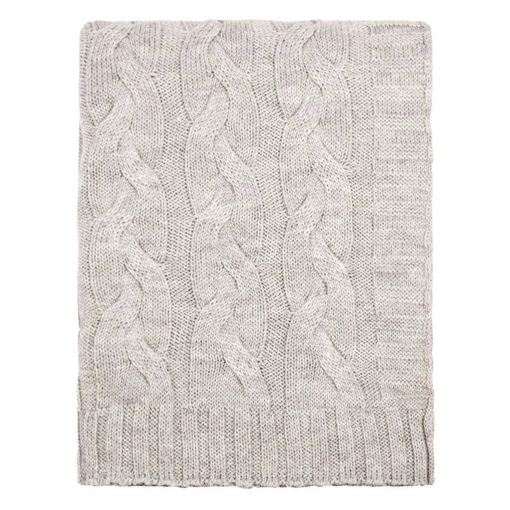 Bedroom inspiration and bedding decor | The Light Grey Merino Wool Throw | Crane and Canopy