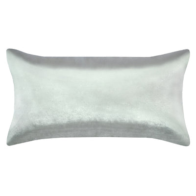 The Mist Green Velvet Throw Pillow