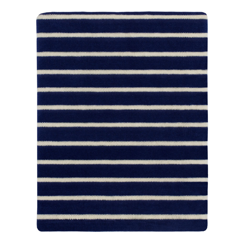 Bedroom inspiration and bedding decor | Navy Nautical Stripes Patterned Throw   Duvet Cover | Crane and Canopy