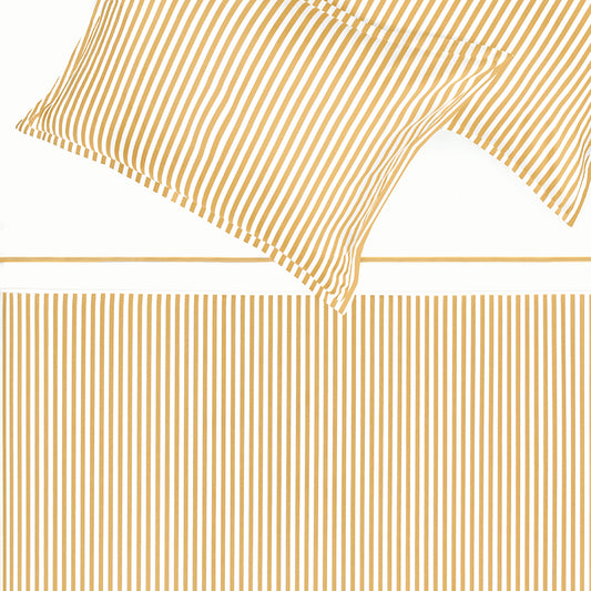 Ochre Larkin Duvet Cover