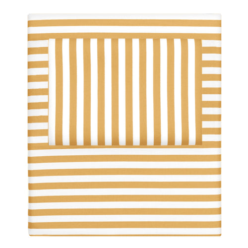 Ochre Striped Sheet Set 2 (Fitted & Pillow Cases)