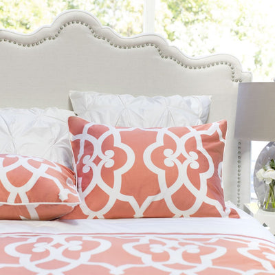 Coral store pillow sham