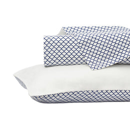 Blue Page Duvet Cover