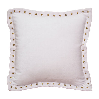 Pale Pink Studded Pillow