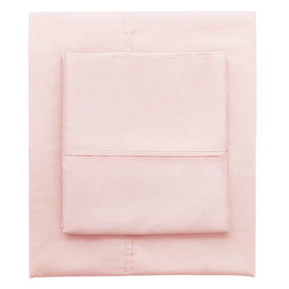 Pink 400 Thread Count Sheet Set (Fitted, Flat, & Pillow Cases)