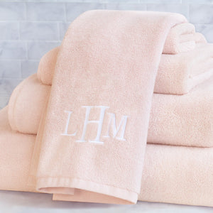 Plush Pink Towel Essentials Bundle (2 Wash + 2 Hand + 2 Bath Towels)