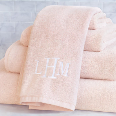 Plush Pink Towel Essentials Bundle (2 Wash + 2 Hand + 2 Bath Towels)