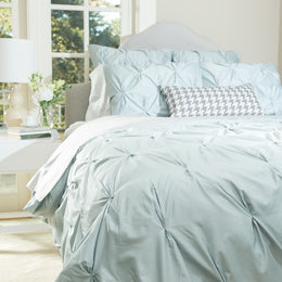 The Valencia Porcelain Green Pintuck