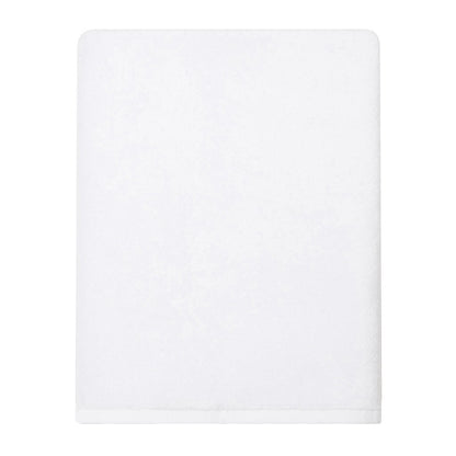 Plush White Bath Sheet Two Pack