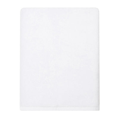 Plush White Bath Sheet Two Pack
