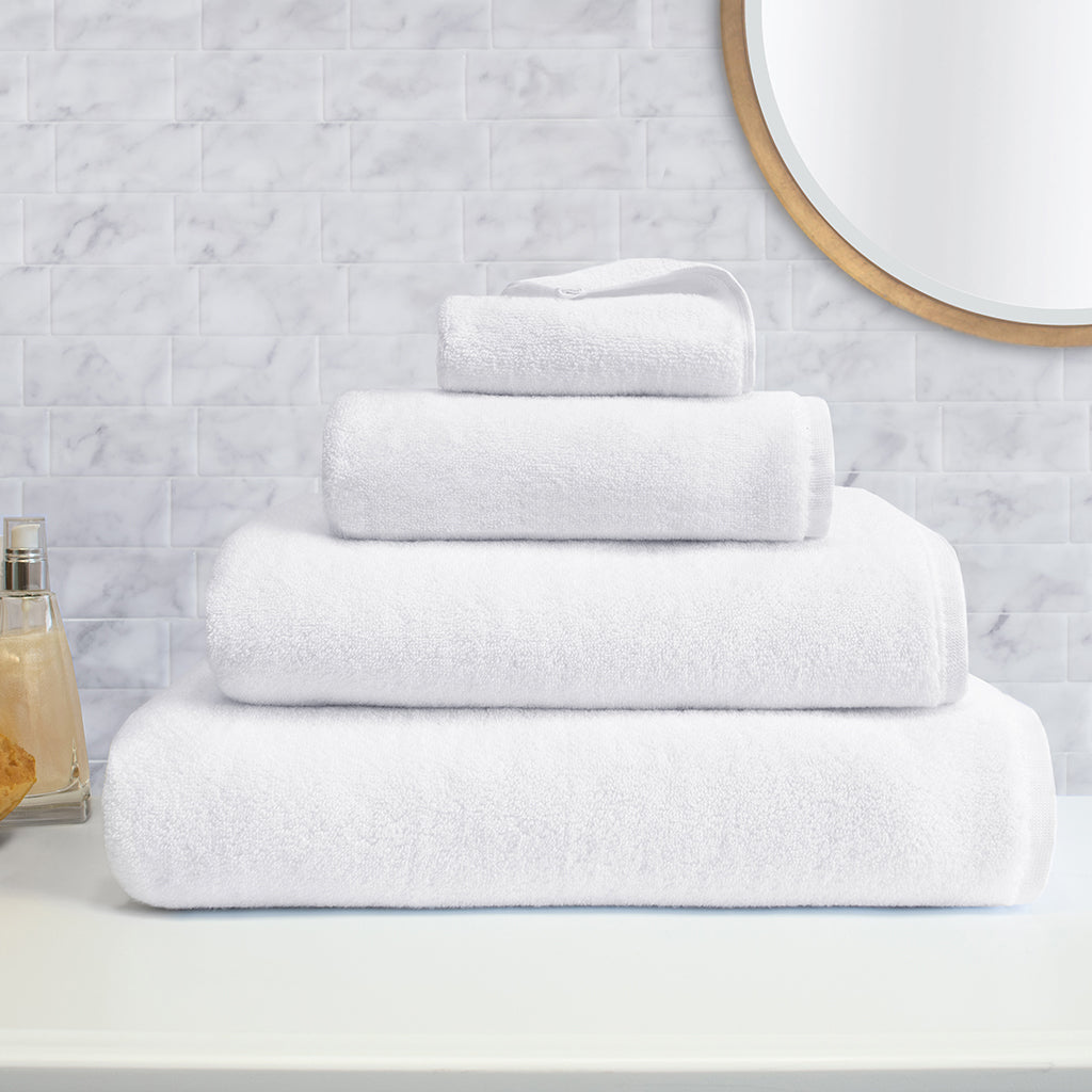 Plush White Towel Spa Bundle (2 Wash + 2 Hand + 4 Bath Towels