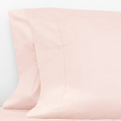 Rose Pink 400 Thread Count Pillowcase Pair Pair