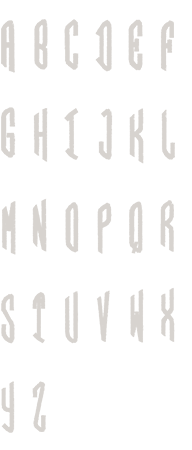 Image of all the letters in Circle