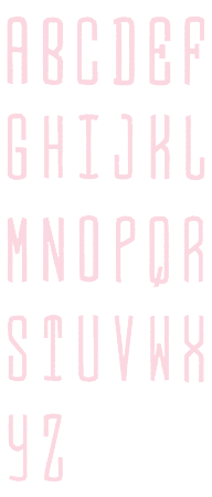 Image of all the letters in Circle