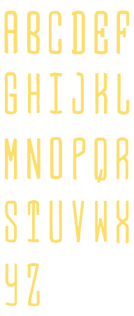 Image of all the letters in Circle