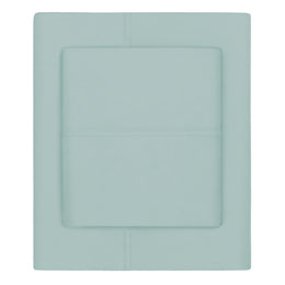 Seafoam Green 400 Thread Count Fitted Sheet